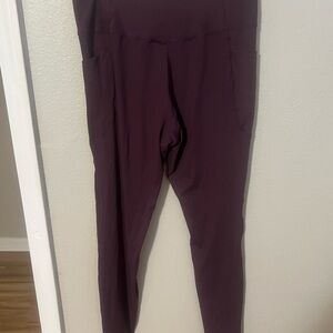 HALARA Purple Athletic Leggings for Active Lifestyle